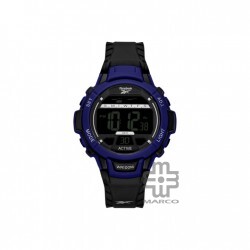 Reebok Crunches RV-CRU-L9-PUPB-BB Warrior Black and Purple Women Watch | Digital Dial | 38MM | 10 ATM | PU Strap