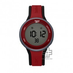 REEBOK ELEMENTS GT RV-ELG-G9-PSIR-WB RED WARRIOR BLACK SILICON STRAP MEN WATCH