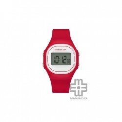 Reebok Fluidity RV-FLD-U9-PRIR-WR Vector Red | Digital Women Watch| Silicone with SS Buckle | 2 Years Warranty