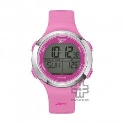 REEBOK WOMEN DIGITAL WATCH  RV-HID-L9-PQIQ-WQ PINK PU STRAP WOMEN DIGITAL WATCH