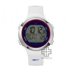 REEBOK UNISEX DIGITAL WATCH RV-HID-L9-PWIW-WL  WHITE PU STRAP WOMEN DIGITAL WATCH