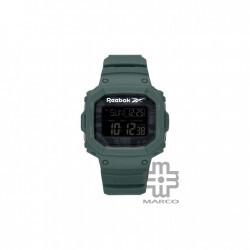 Reebok Proud RV-POD-G9-PGPG-BS Army Green Men Watch | Digital Dial | 48MM | 10 ATM | PU Strap