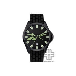 Reebok Primary RV-PRM-G3-SBIB-BZ Warrior Black with Green Luminous Men Watch| Analog Dial | Silicone Strap | 2Y Warranty