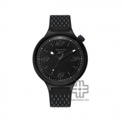 Reebok Renegrade RV-REN-G2-PBIA-BA Black Case Black Grey Silicone Strap Men Watch