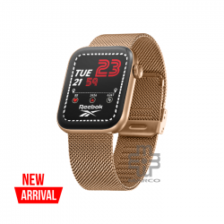 Reebok RELAY 3.0 RV-RL3-U0-A3S3-BB | Unisex Smartwatch | 1.78' AMOLED Display | Bluetooth Call | Rose Gold | 40MM