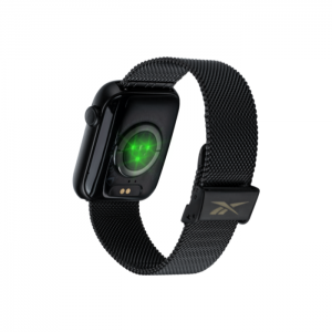 Reebok RELAY 3.0 with FREE Silicone Strap Strap, 1.78' AMOLED Display & Bluetooth Calling (40MM) | Warrior Black