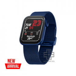 Reebok RELAY 3.0 RV-RL3-U0-ANSN-BB | Unisex Smartwatch | 1.78' AMOLED Display | Bluetooth Call | Navy Blue | 40MM