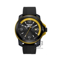 Reebok Triple 3 RV-TR3-G3-PBIB-BY Black Silicone Band Men Watch