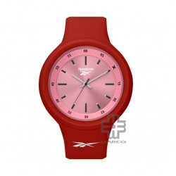 REEBOK WARM UP RV-TWF-L2-PRPR-QL RED SILICON STRAP WOMEN WATCH