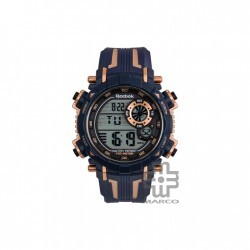 Reebok Warrior  RV-WRR-G9-PNPN-WN Navy Grey Men Digital Watch | 49MM | 10ATM | 2Y Warranty