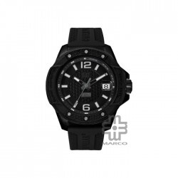 Caterpillar Shockmaster SJ-151-21-131 | Black Silicone Strap | Analog Watch | 20 ATM | 3HD Movement | Shock Resistant 