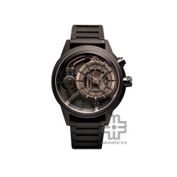 [Pre-Order] The Electricianz BROWN Z 45mm ZZ-A4C/01-MSC Brown Metal Band Men Watch