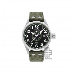 TW Steel VS22-48MM Green Textile Band Men Watch