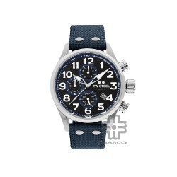 TW Steel VS34-48MM Dark Blue Textile Band Men Watch