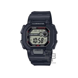 Casio General W-737HX-1AV Black Resin Band Men Watch