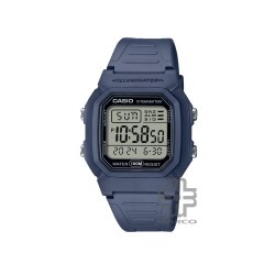 Casio General W-800H-2AV Digital Black Resin Band Men Watch