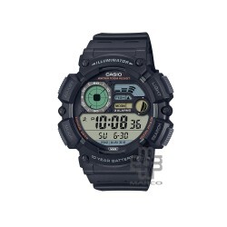 Casio General WS-1500H-1AV Black Resin Band Men Watch