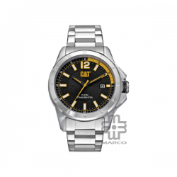 Caterpillar BIG TWIST 24| YW-141-11-137 | Black Stainless Steel l | Analog Watch | 100M WR | 42MM | 2Y Warranty