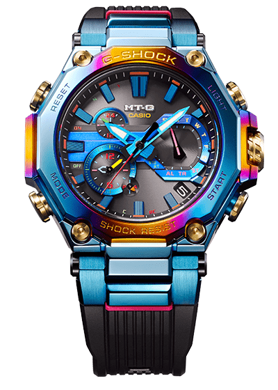 Casio G-Shock MT-G Series X Blue Phoenix-Themed MTG-B2000PH-2AJR ...